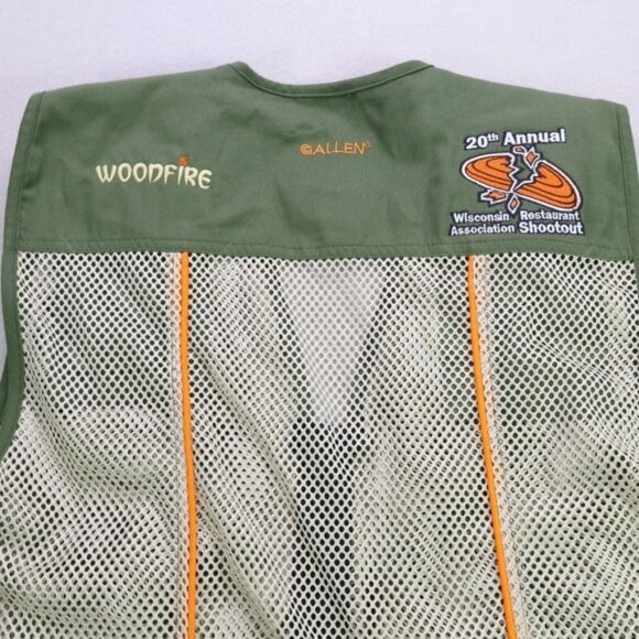 Allen Recoil Reducing Shooting Vest Mens M/L Green Mesh Hunting Pockets Outdoor - Picture 4 of 14